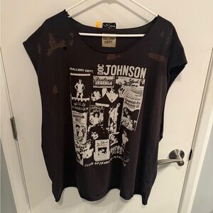 Gallery Dept. cut off t shirt Art That Kills rockstar size XL